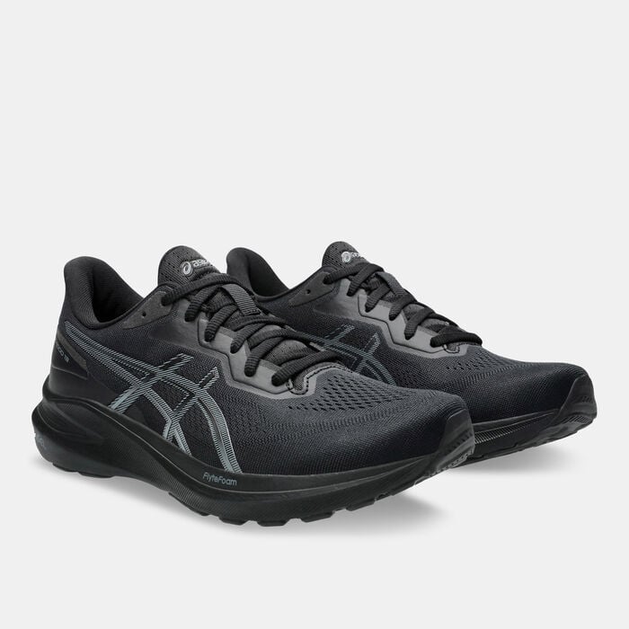 ASICS Men's GT-1000 13 Extra Wide Running Shoes Black ASICS Men's GT-1000 13 Extra Wide Running Shoes Black image number 1
