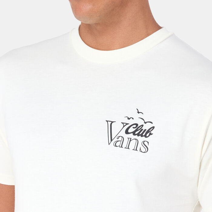 Vans Men's Club Vee T-Shirt White image number 3