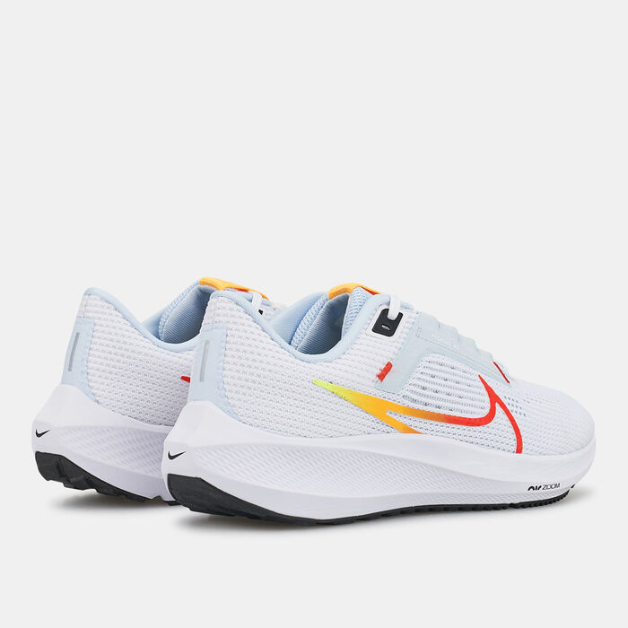 Nike Women's Pegasus 40 Road Running Shoe White image number 3