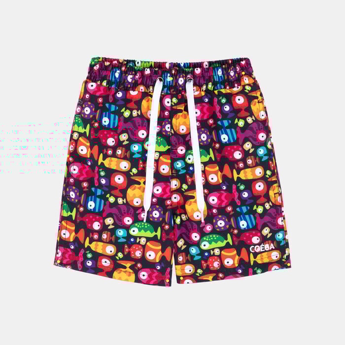 COEGA Kids' Swimming Boardshorts Black COEGA Kids' Swimming Boardshorts Black image number 0