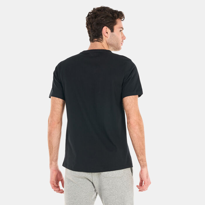 Converse Go-To Star Chevron Logo T-Shirt Black Converse Go-To Star Chevron Logo T-Shirt Black image number 1