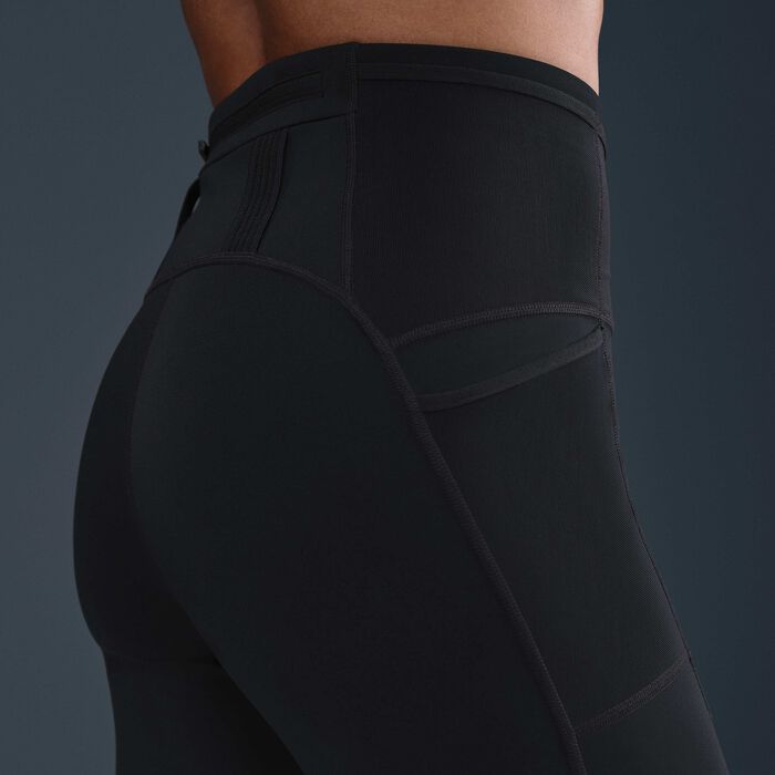 Nike Women's Trail Dri-FIT 7/8 Running Leggings Black image number 2