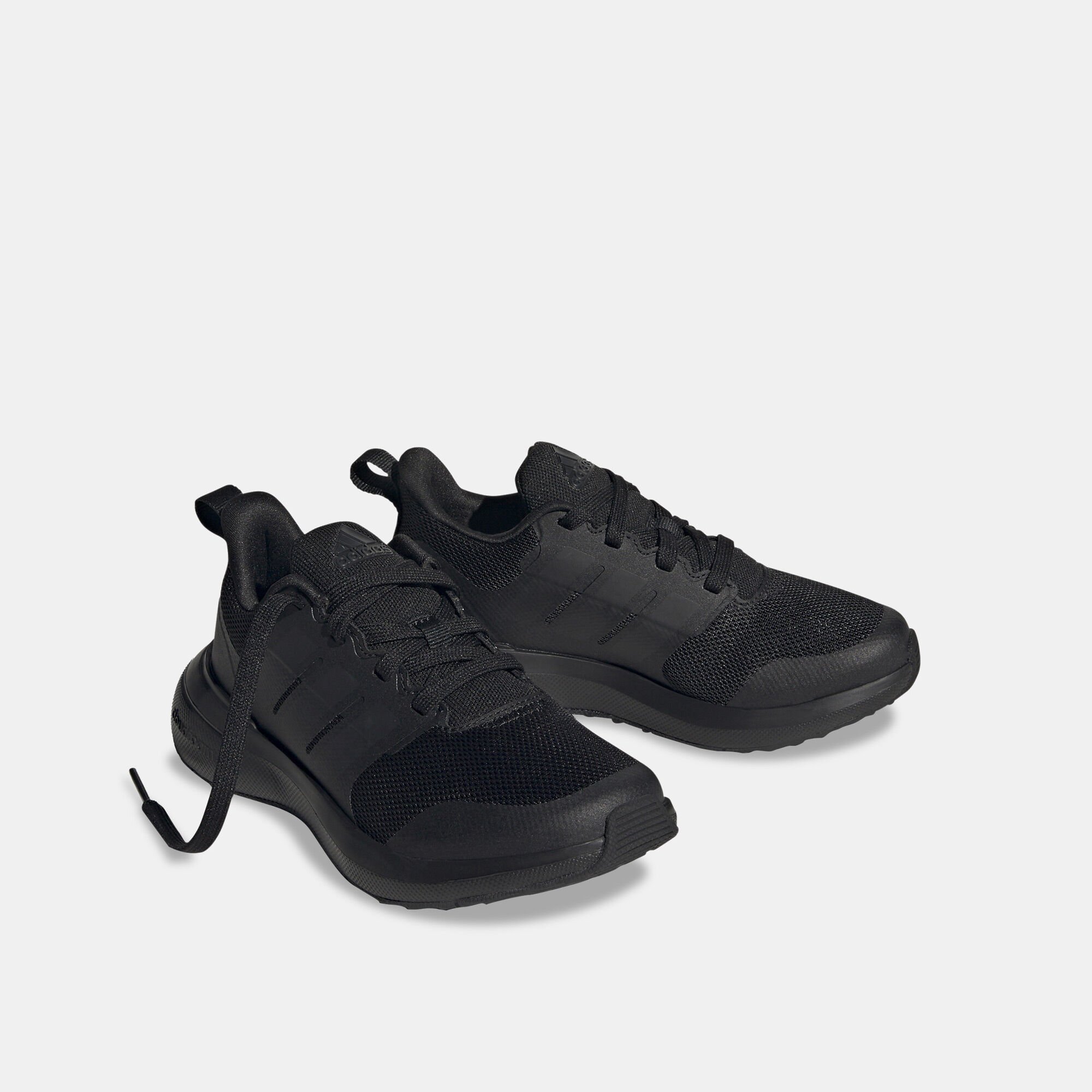 Adidas cloudfoam kids black outlet