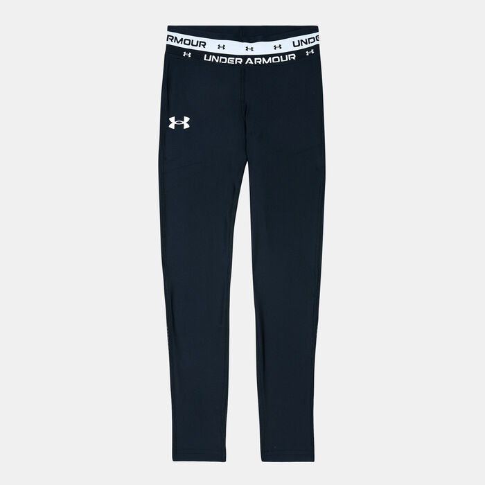 Under Armour Kids' HeatGear® Armour Leggings Black image number 0