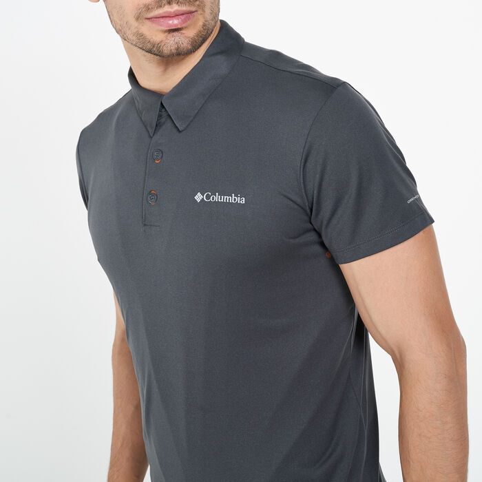 Columbia Triple Canyon™ Tech Polo T-Shirt Black Columbia Triple Canyon™ Tech Polo T-Shirt Black image number 5