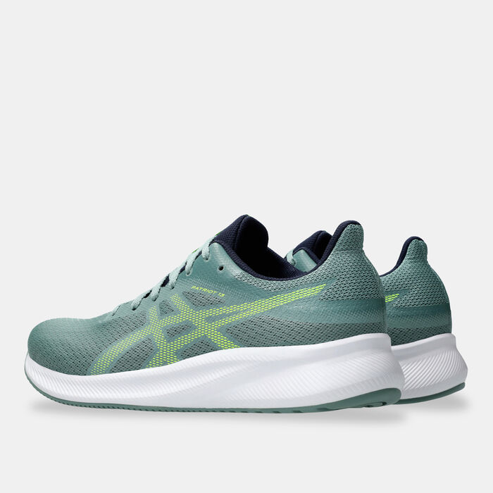 ASICS Men's PATRIOT 13 Running Shoes Green image number 2