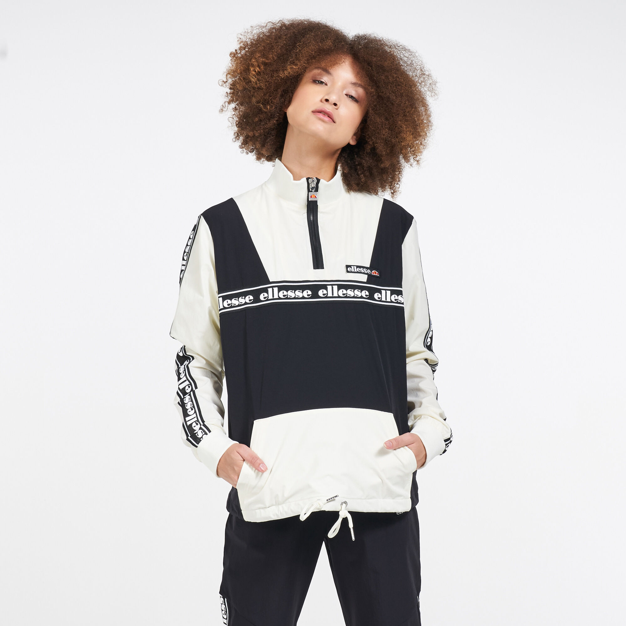 Ellesse half zip clearance jacket women's