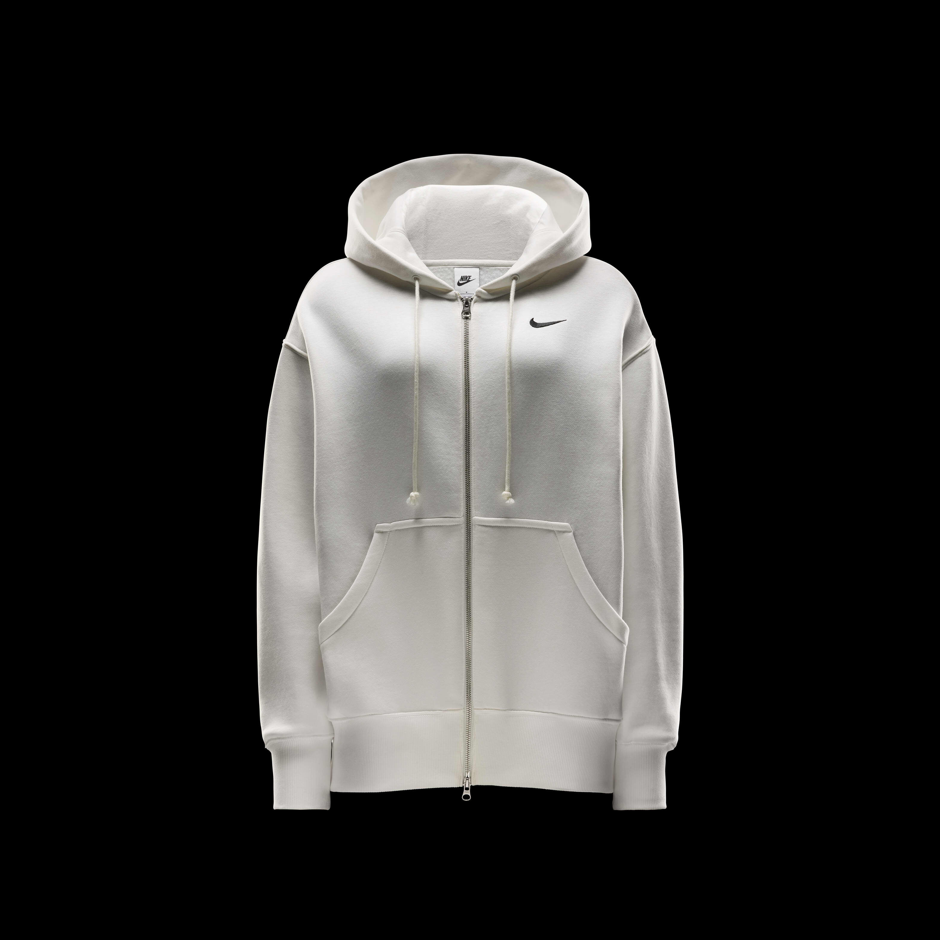 Women s Sportswear Phoenix Fleece Full Zip Hoodie White Nike in KSA SSS