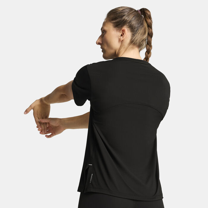 PUMA Women's CLOUDSPUN T-Shirt Black PUMA Women's CLOUDSPUN T-Shirt Black image number 1