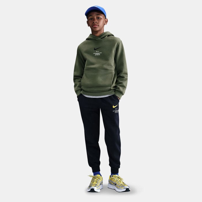 Nike Kids' Sportswear Hoodie Green Nike Kids' Sportswear Hoodie Green image number 2