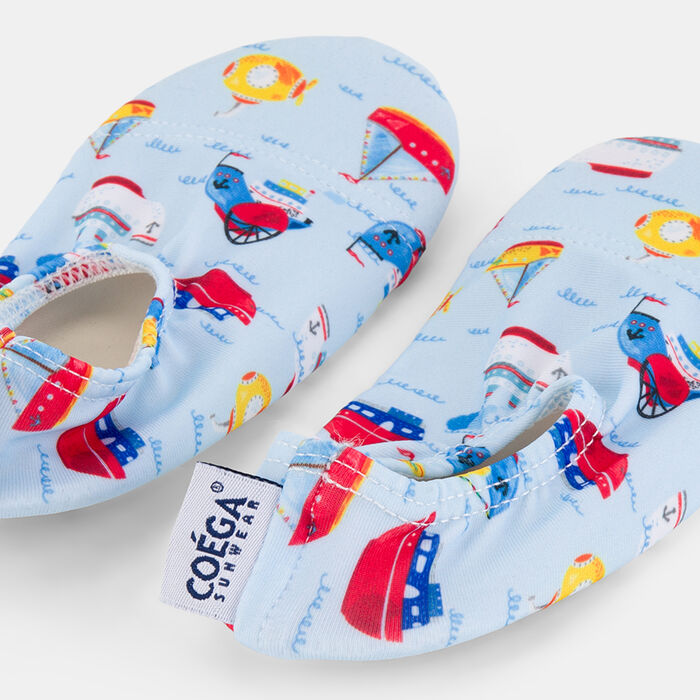 COEGA Kids' Pool And Beach Slip-On Shoes Blue COEGA Kids' Pool And Beach Slip-On Shoes Blue image number 1