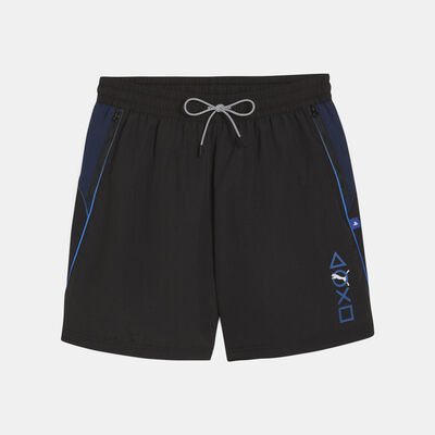 PUMA Men's x PlayStation Woven Shorts Black