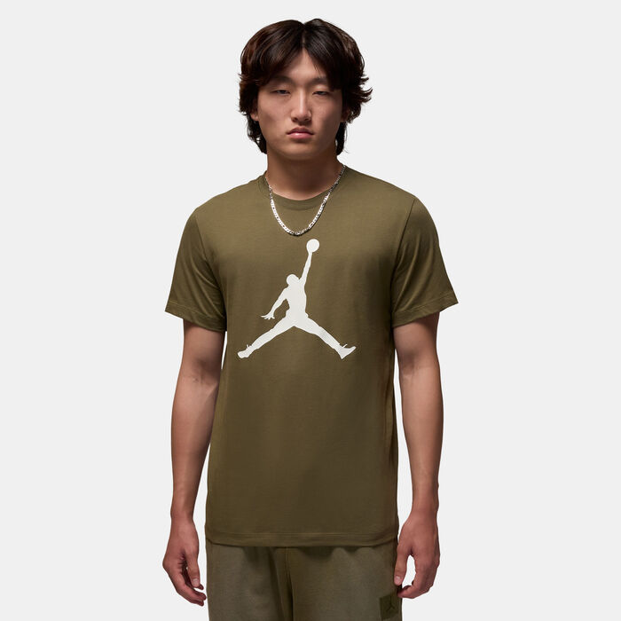Jordan Men's Jumpman Crew T-Shirt Green Jordan Men's Jumpman Crew T-Shirt Green image number 0