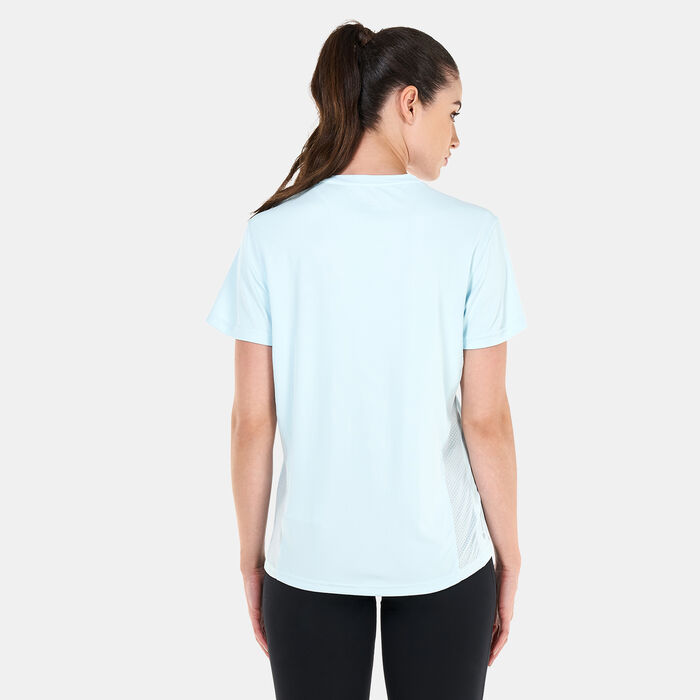 adidas Women's Own the Run T-Shirt Blue image number 1