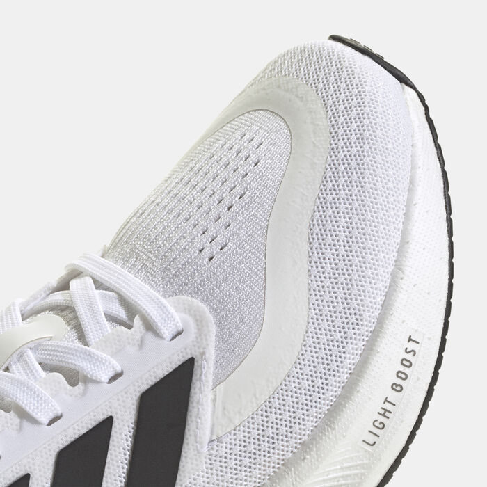 adidas Kids' Pureboost Light Running Shoes White adidas Kids' Pureboost Light Running Shoes White image number 4