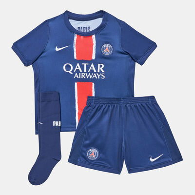 Nike Kids' Paris-Saint Germain Dri-FIT Stadium Home Football Kit - 2024/25 Blue