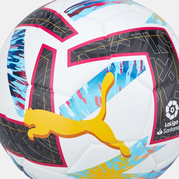 PUMA Men's Orbita La Liga 1 FIFA Pro Match Football White PUMA Men's Orbita La Liga 1 FIFA Pro Match Football White image number 2