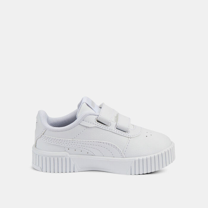PUMA Kids' Carina 2.0 Velcro Shoes White PUMA Kids' Carina 2.0 Velcro Shoes White image number 2