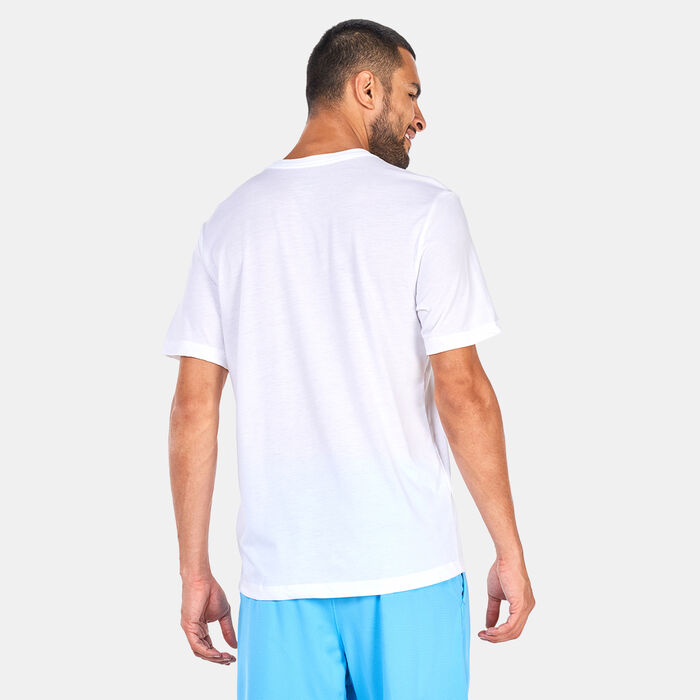Nike Men's Pro Dri-FIT Seamless Training Top White Nike Men's Pro Dri-FIT Seamless Training Top White image number 1