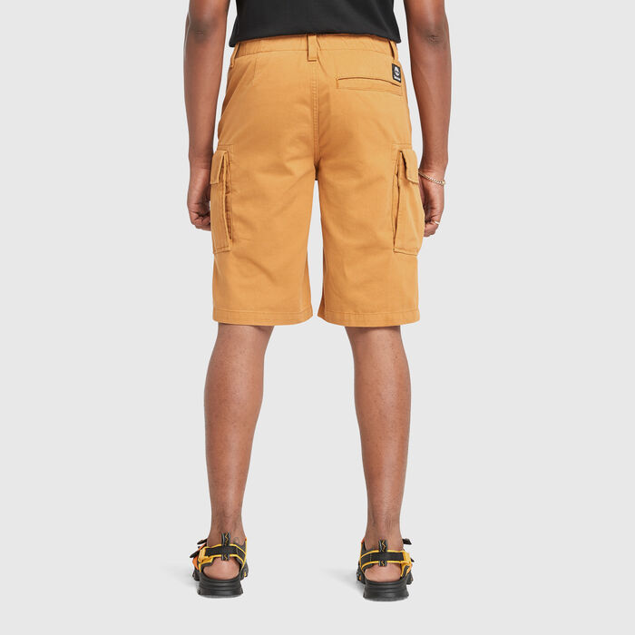Timberland Men's Twill Cargo Shorts Brown image number 1
