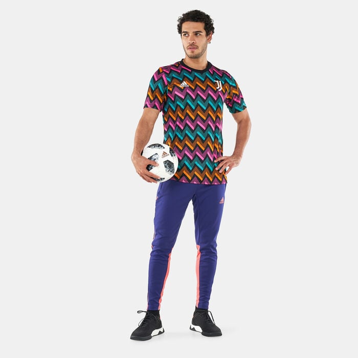 adidas Men's Juventus Pre-Match Jersey Multi-Color adidas Men's Juventus Pre-Match Jersey Multi-Color image number 2
