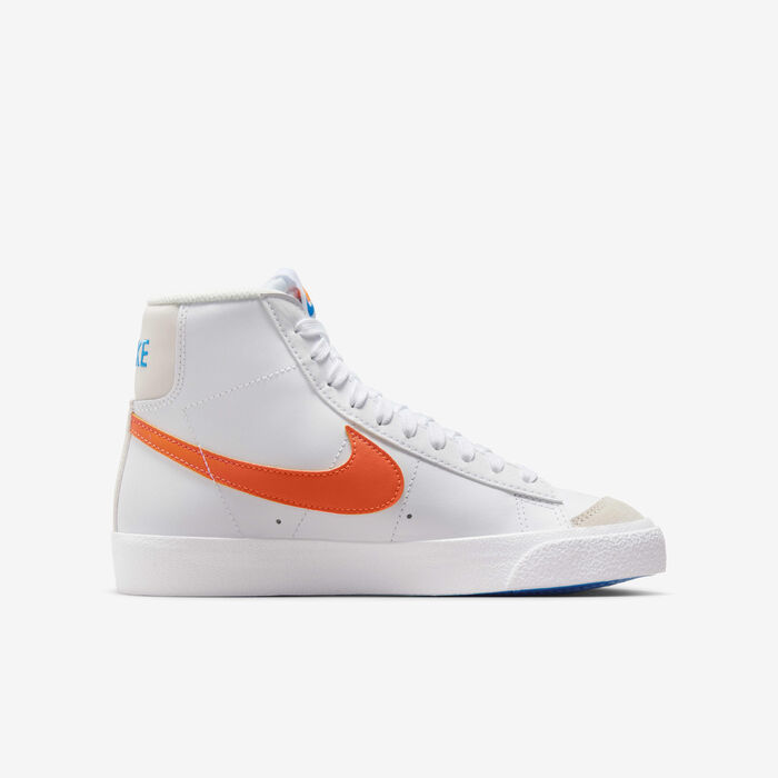 Nike Kids' Blazer Mid '77 Shoes White image number 2