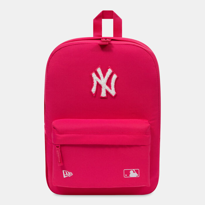 New Era MLB New York Yankees Applique Stadium Backpack Pink New Era MLB New York Yankees Applique Stadium Backpack Pink image number 0