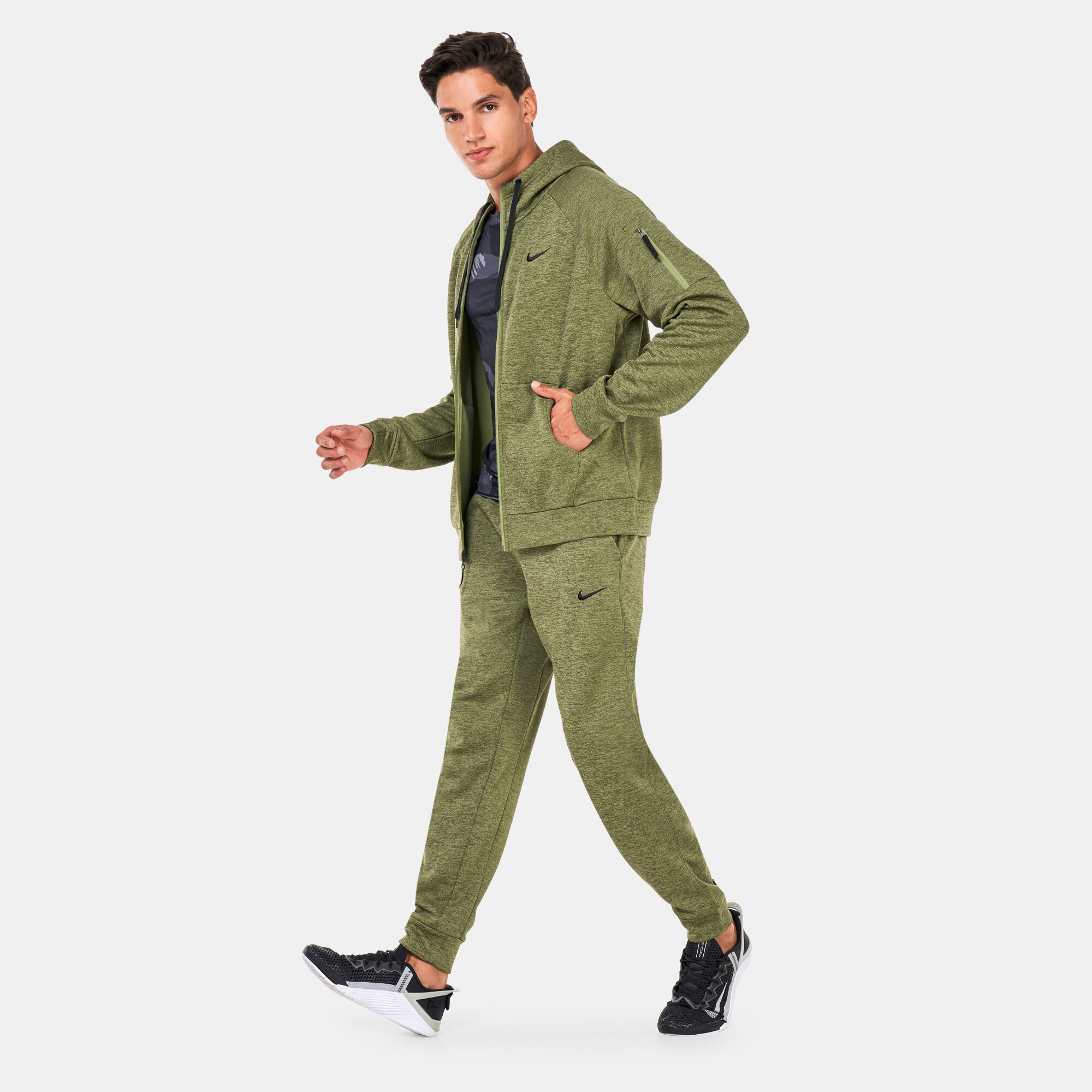 Nike men's therma fleece training pants deals