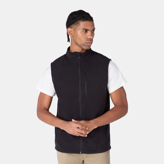 Sun and Sand Sports Men's Fleece Gilet Black image number 0