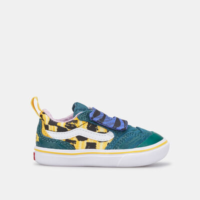 Vans Kids’ x Crayola ComfyCush New Skool Velcro Unisex Shoe (Baby And Toddler) Green Vans Kids’ x Crayola ComfyCush New Skool Velcro Unisex Shoe (Baby And Toddler) Green
