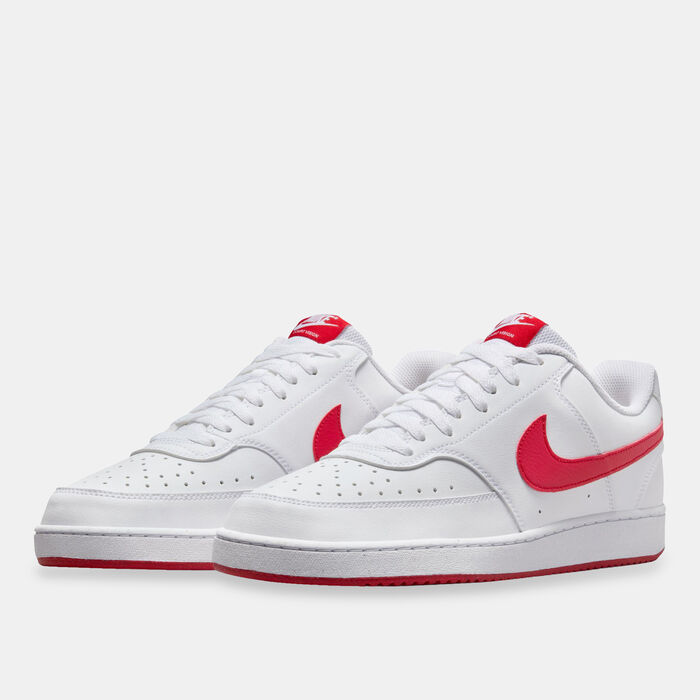 Nike Men's Court Vision Low Next Nature Shoes White image number 1