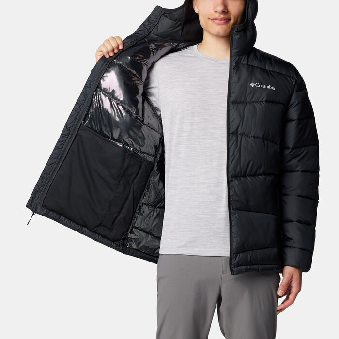 Columbia Men's Fivemile Butte II Full-Zip Hiking Hoodie Black Columbia Men's Fivemile Butte II Full-Zip Hiking Hoodie Black image number 3