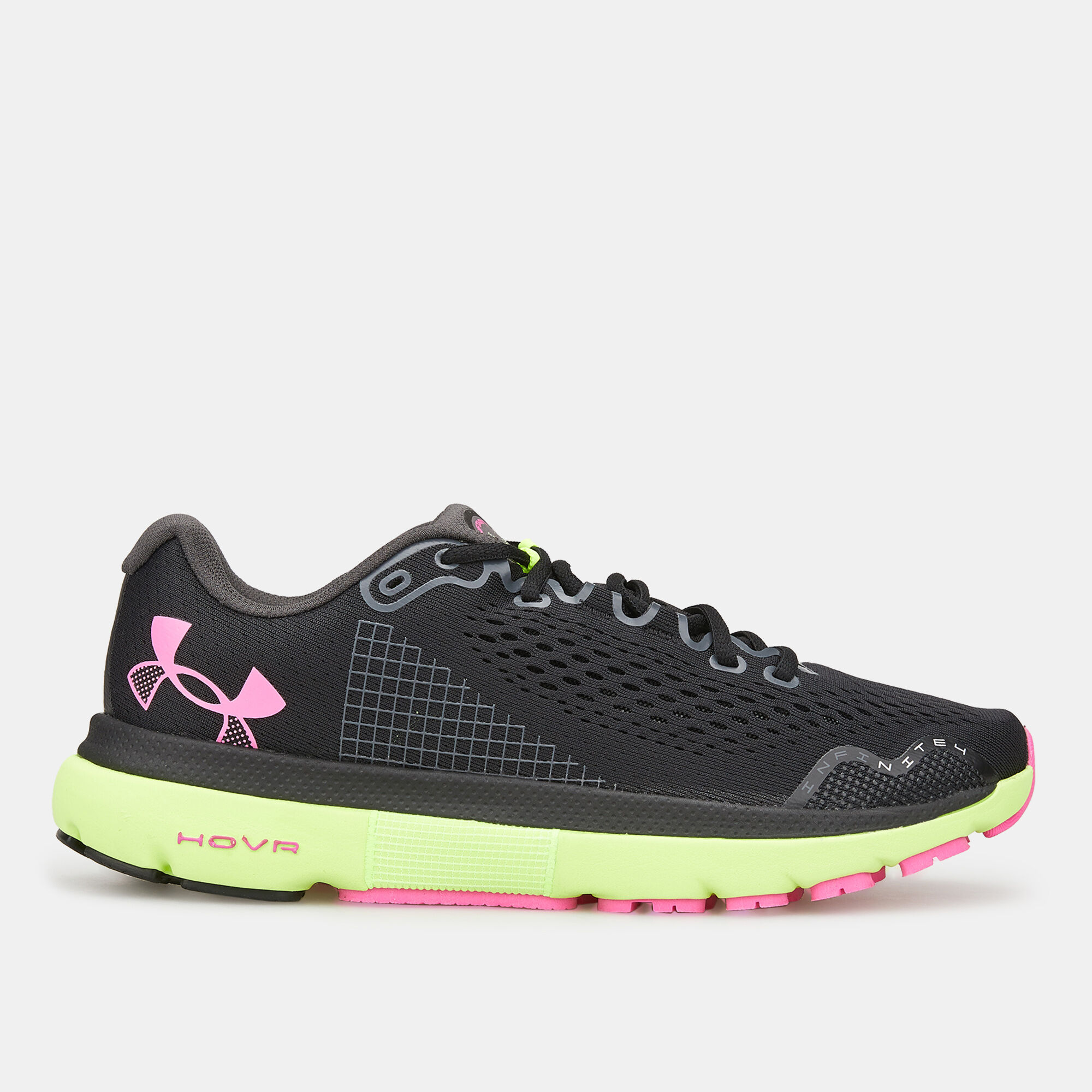 Buy under armour Men s UA HOVR Infinite 4 Running Shoe Black in