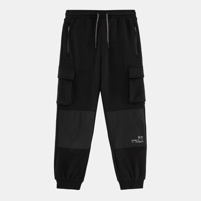 Sun and Sand Sports Kids' Hybrid Joggers Black Sun and Sand Sports Kids' Hybrid Joggers Black image number 0