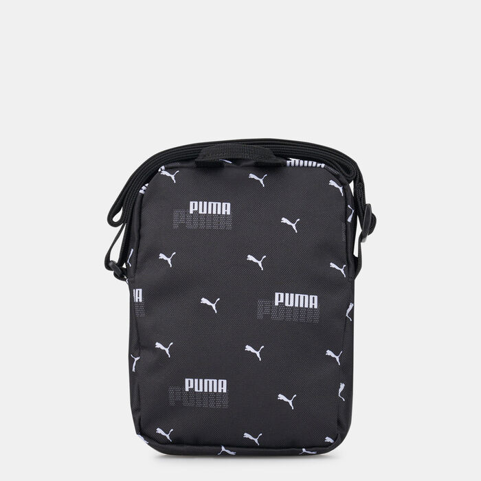PUMA Men's Academy Portable Crossbody Bag Black PUMA Men's Academy Portable Crossbody Bag Black image number 1