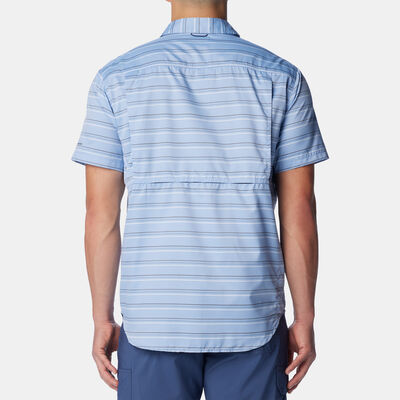 Columbia Men's Silver Ridge™ Utility Lite Novelty Shirt Blue Columbia Men's Silver Ridge™ Utility Lite Novelty Shirt Blue