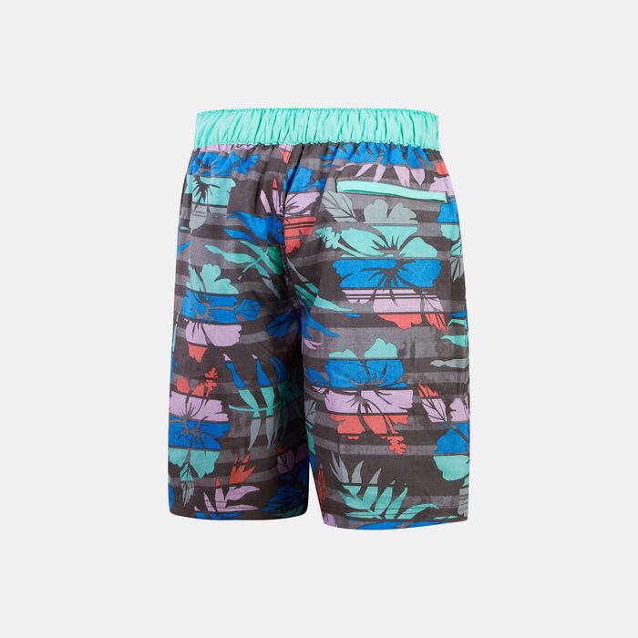 Speedo Men's Print Bondi Basin Swimming Shorts Multi-Color Speedo Men's Print Bondi Basin Swimming Shorts Multi-Color image number 1