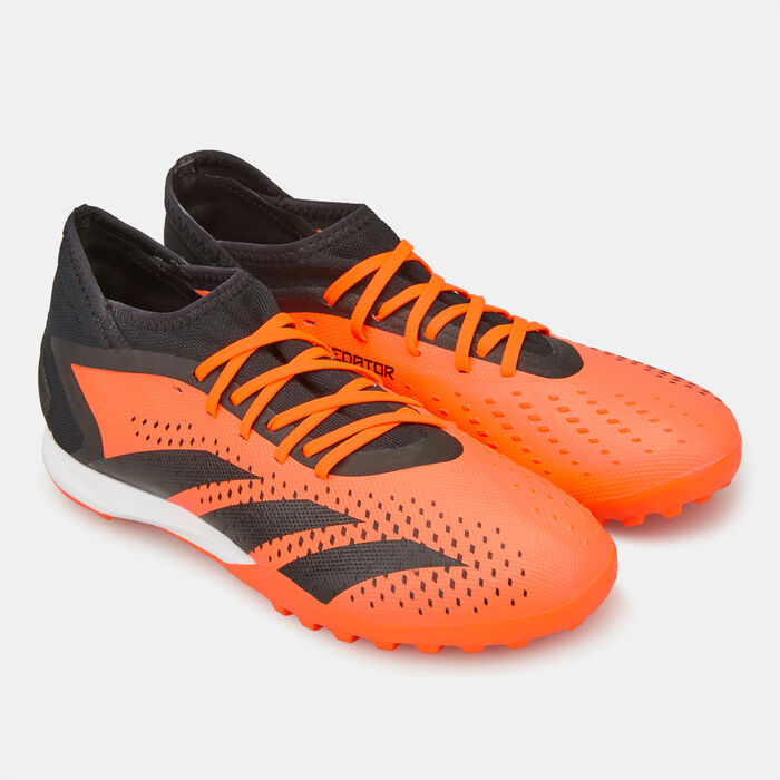 adidas Men's Predator Accuracy.3 Turf Ground Football Shoe Black adidas Men's Predator Accuracy.3 Turf Ground Football Shoe Black image number 2