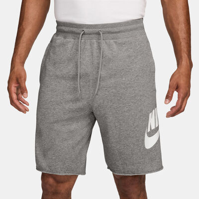 Nike Men's Club French Terry Alumni Shorts Grey