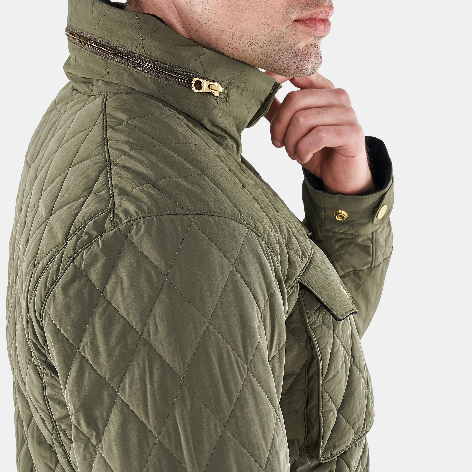 Buy Timberland Men s Mt. Crawford Quilted M65 Jacket Green in KSA SSS