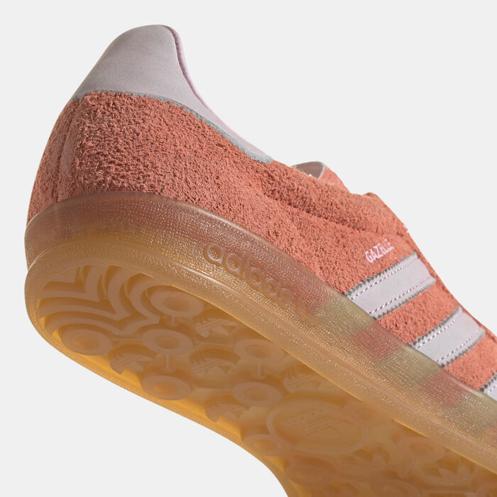 adidas Men's Gazelle Indoor Shoes Pink image number 5