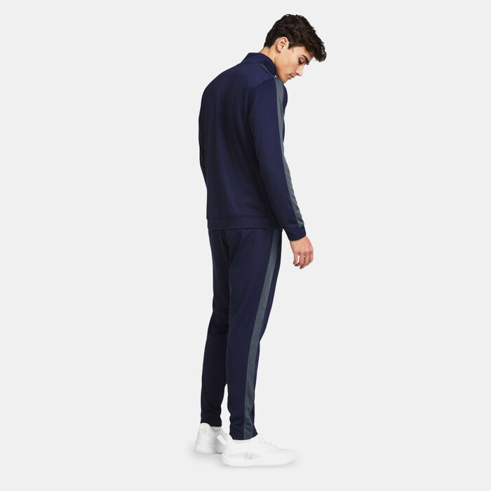 Under Armour Men's UA Knit Tracksuit Blue Under Armour Men's UA Knit Tracksuit Blue image number 1