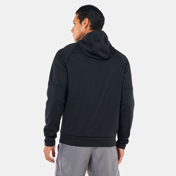 Nike Men's Therma-FIT Training Hoodie Black Nike Men's Therma-FIT Training Hoodie Black image number 1