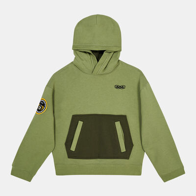 Nike Kids' LBJ Pullover Hoodie Green