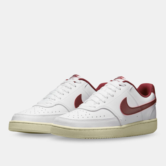 Nike Women's Court Vision Low Next Nature Shoes White Nike Women's Court Vision Low Next Nature Shoes White image number 1