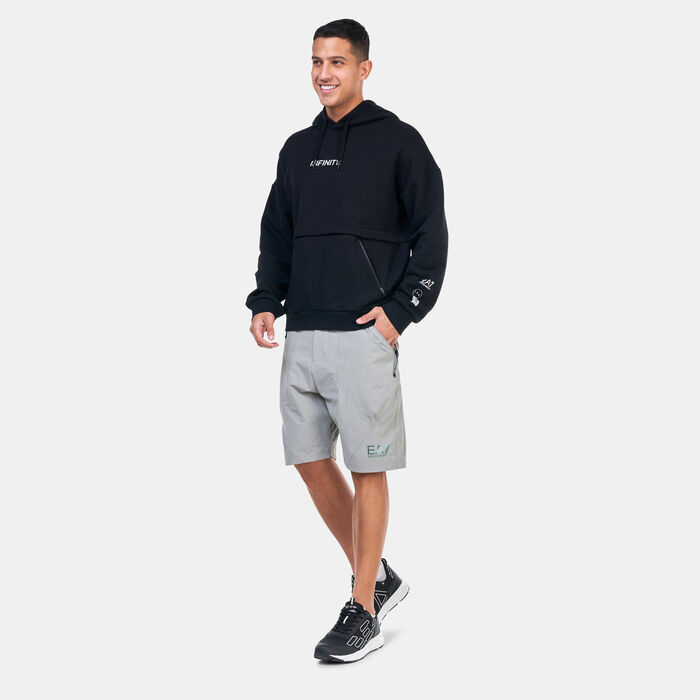 EA7 Emporio Armani Men's Ventus7 Bermuda Cargo Pants Green image number 2