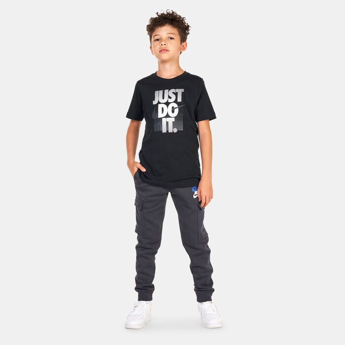 Nike Kids' Sportswear Core Brandmark T-Shirt Black Nike Kids' Sportswear Core Brandmark T-Shirt Black image number 2
