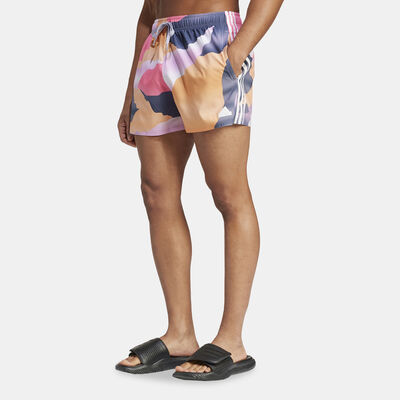 adidas Men's City Escape 3-Stripes Cix Swimming Shorts White