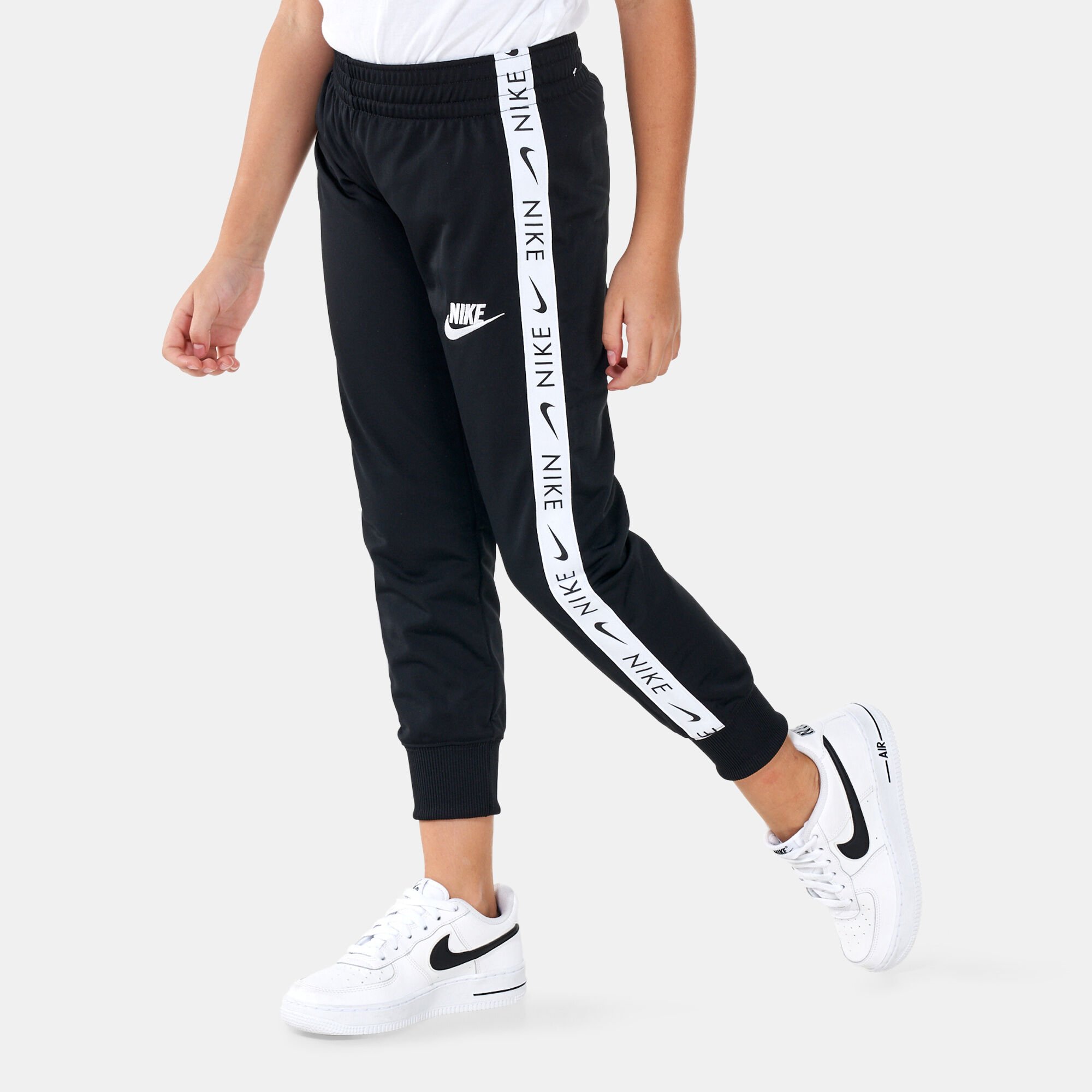 Kids nike discount tape tracksuit
