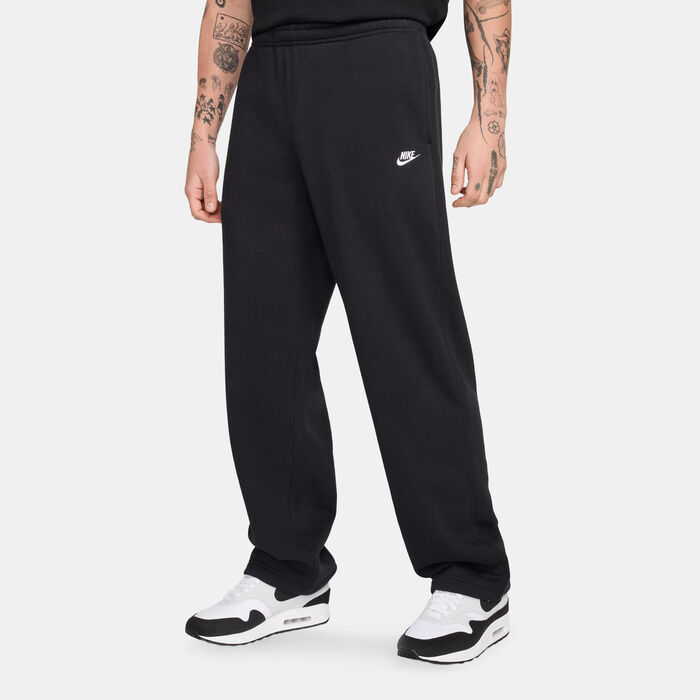 Nike Men's Club Fleece Bungee Pants Black Nike Men's Club Fleece Bungee Pants Black image number 0